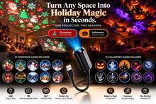 MerryHalo™ Holiday Scene Projector